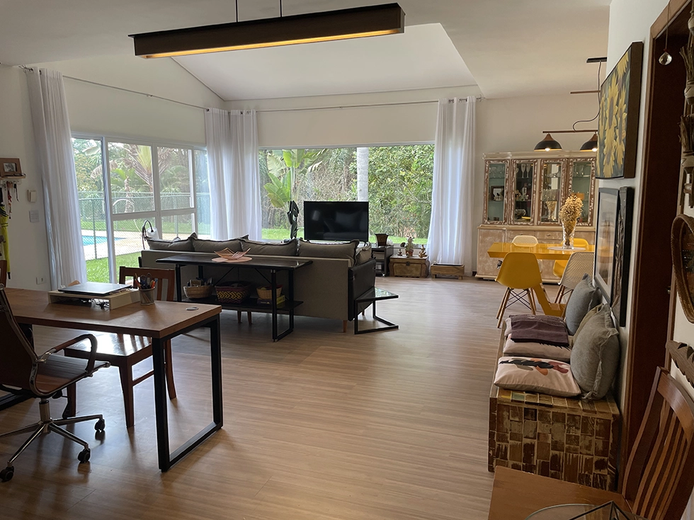 Sitio Atibaia varanda